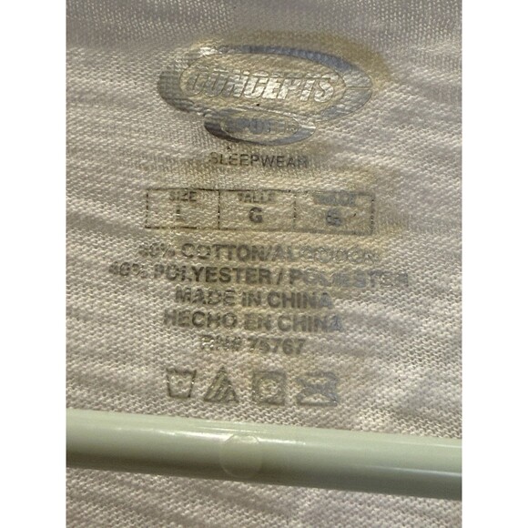 Women’s UNC College Concepts Tank top Sleepwear Tar Heels North Carolina Large - Picture 2 of 5